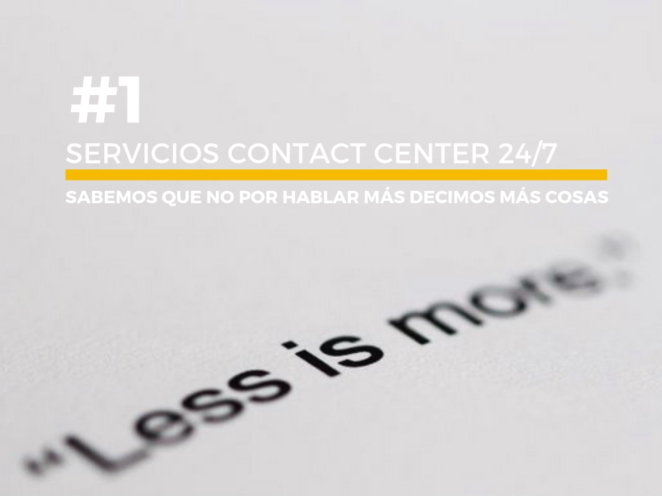 servicios de contact center