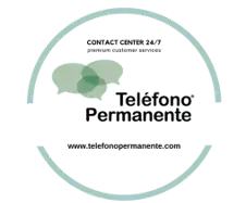 logo de telefono permanente contact center