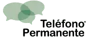 telefono permanente logo head web